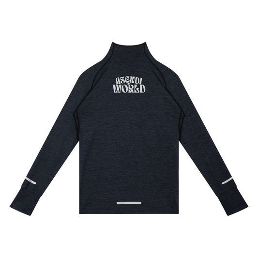 Men's Quarter-Zip Raglan Training T-Shirt