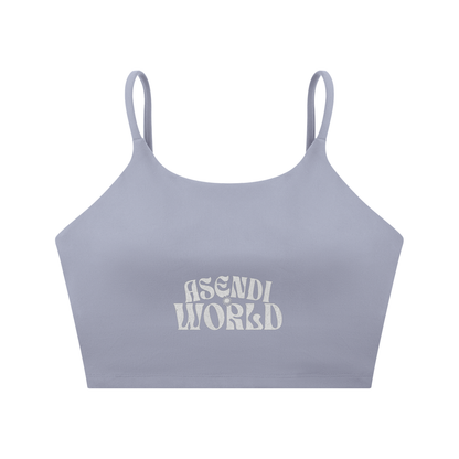 Spaghetti Strap Yoga Sports Bra