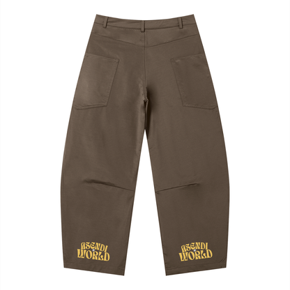 Men's Barrel Leg Pants