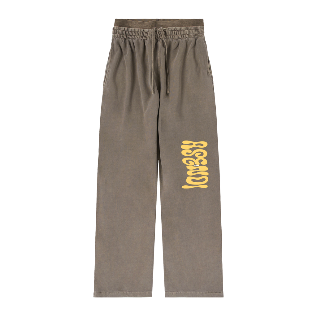 Vintage Washed Waist Pants