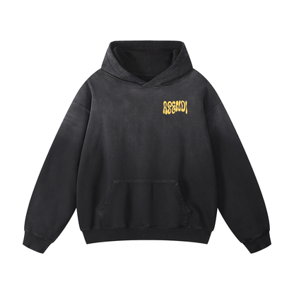 Unisex Heavyweight Sunfade Oversized Hoodie