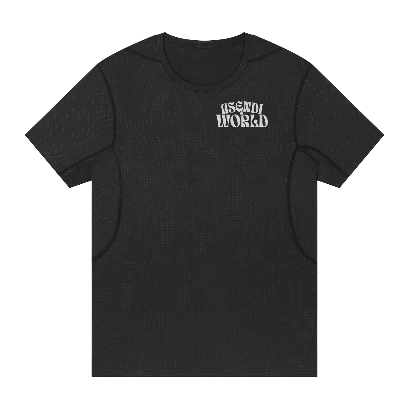 Men's Jacquard Slim Mesh T-Shirt