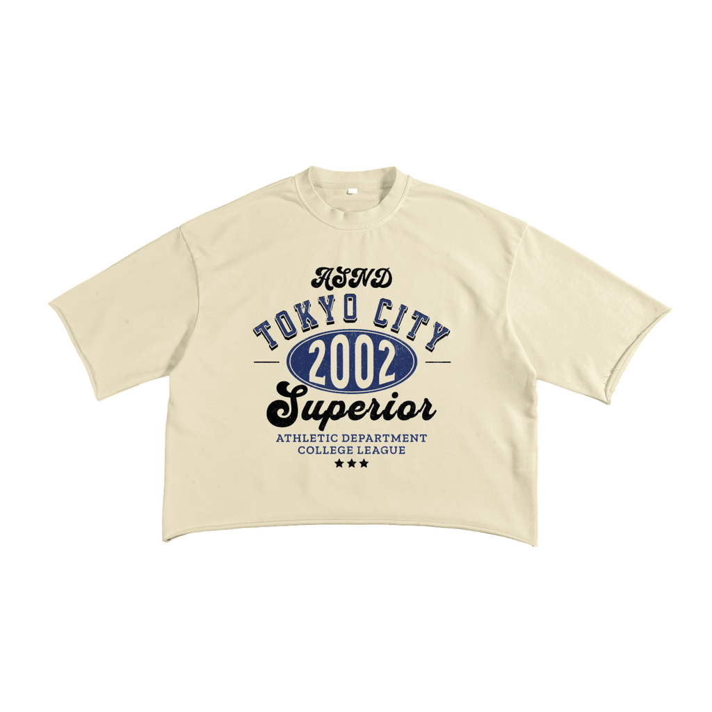 French Terry Raw Edge T-Shirt