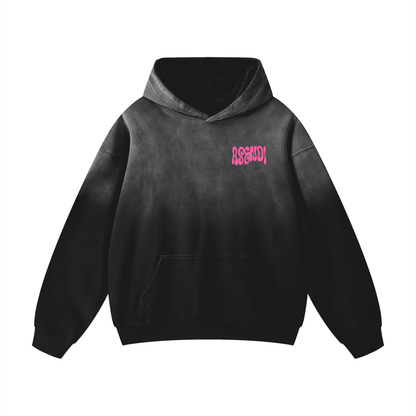 Unisex Heavyweight Sunfade Oversized Hoodie