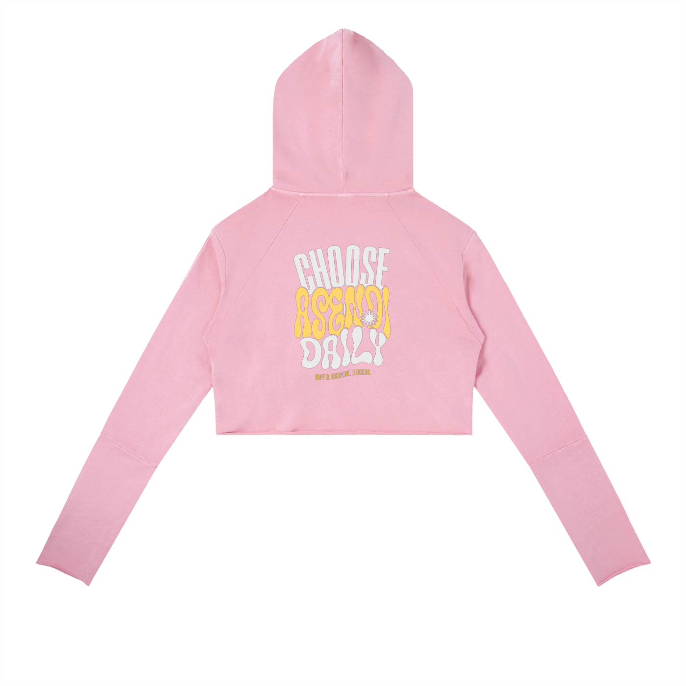 Vintage Washed Raw Edge Hoodie