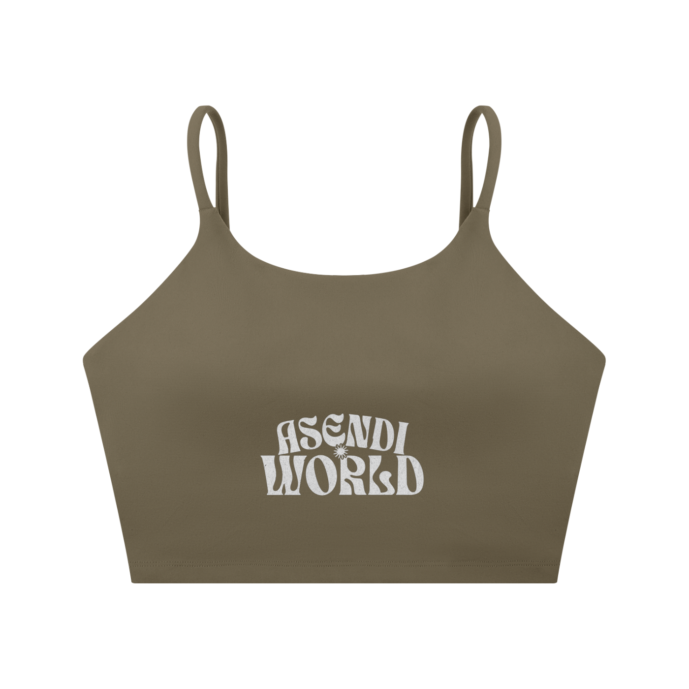 Spaghetti Strap Yoga Sports Bra