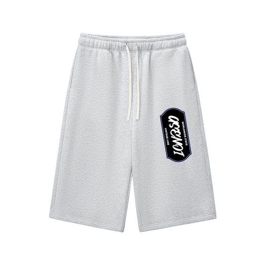 Relaxed Drawstring 3/4 Sweatpants