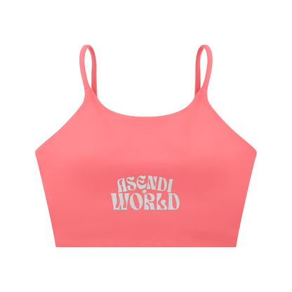 Spaghetti Strap Yoga Sports Bra