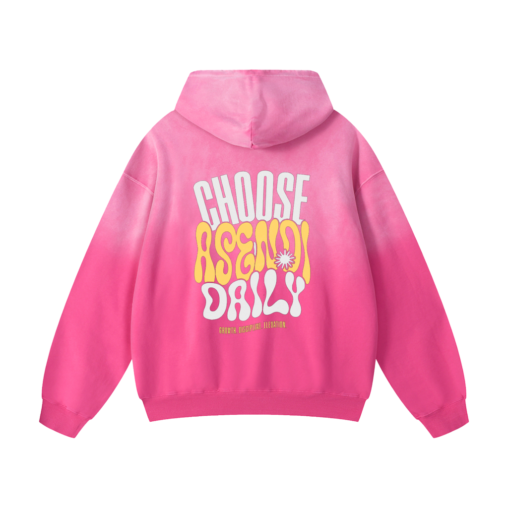 Unisex Heavyweight Sunfade Oversized Hoodie