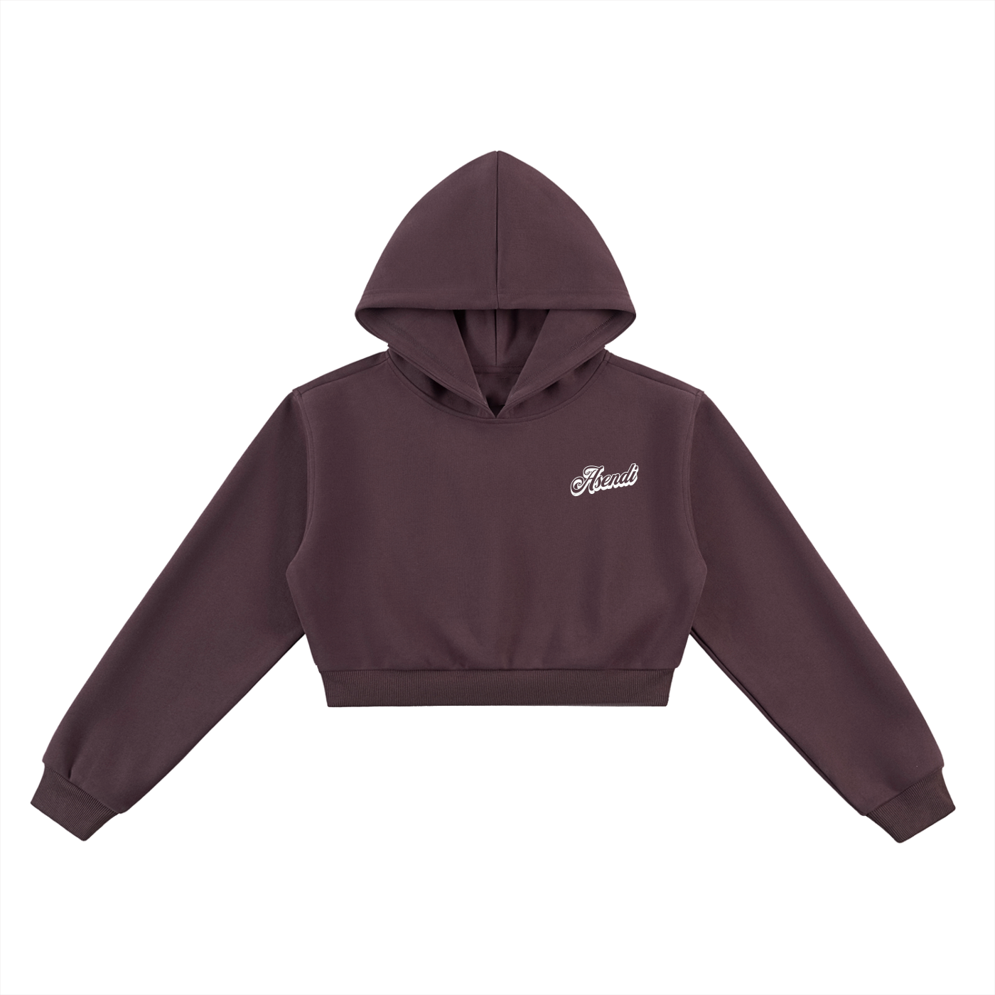 Women Essential Cropped Hoodie