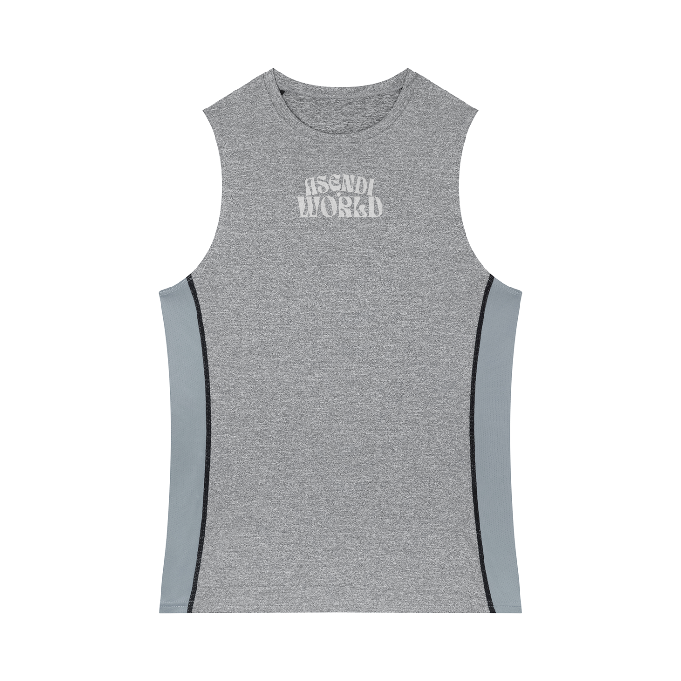 Men's Slim-Fit Topstitch Tank Top