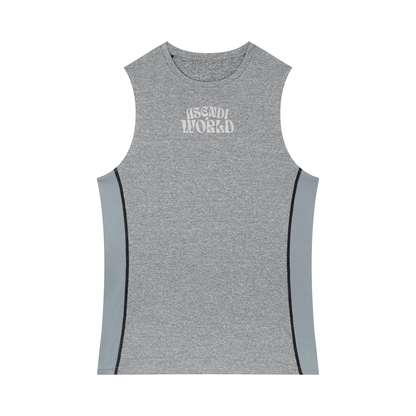 Men's Slim-Fit Topstitch Tank Top