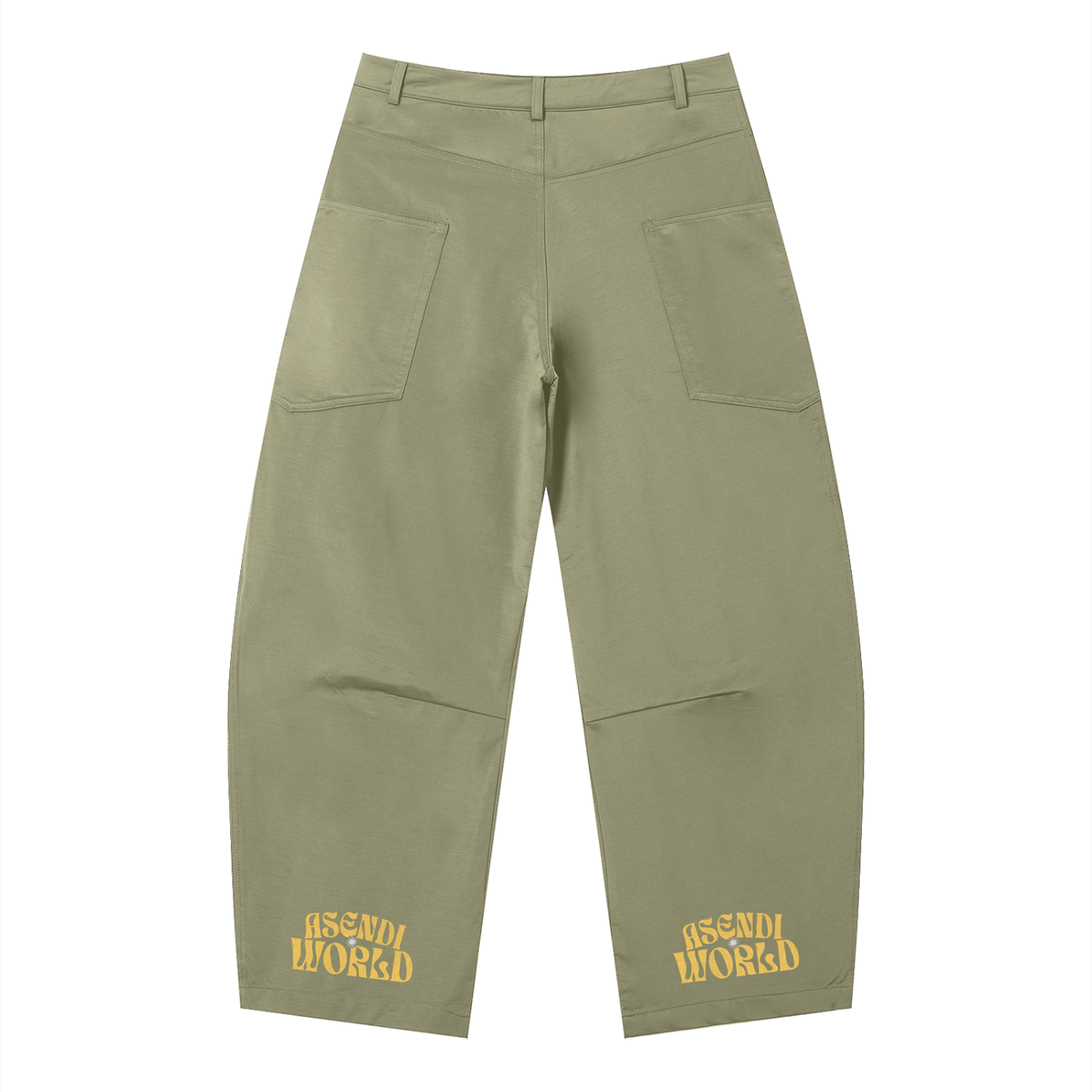 Men's Barrel Leg Pants
