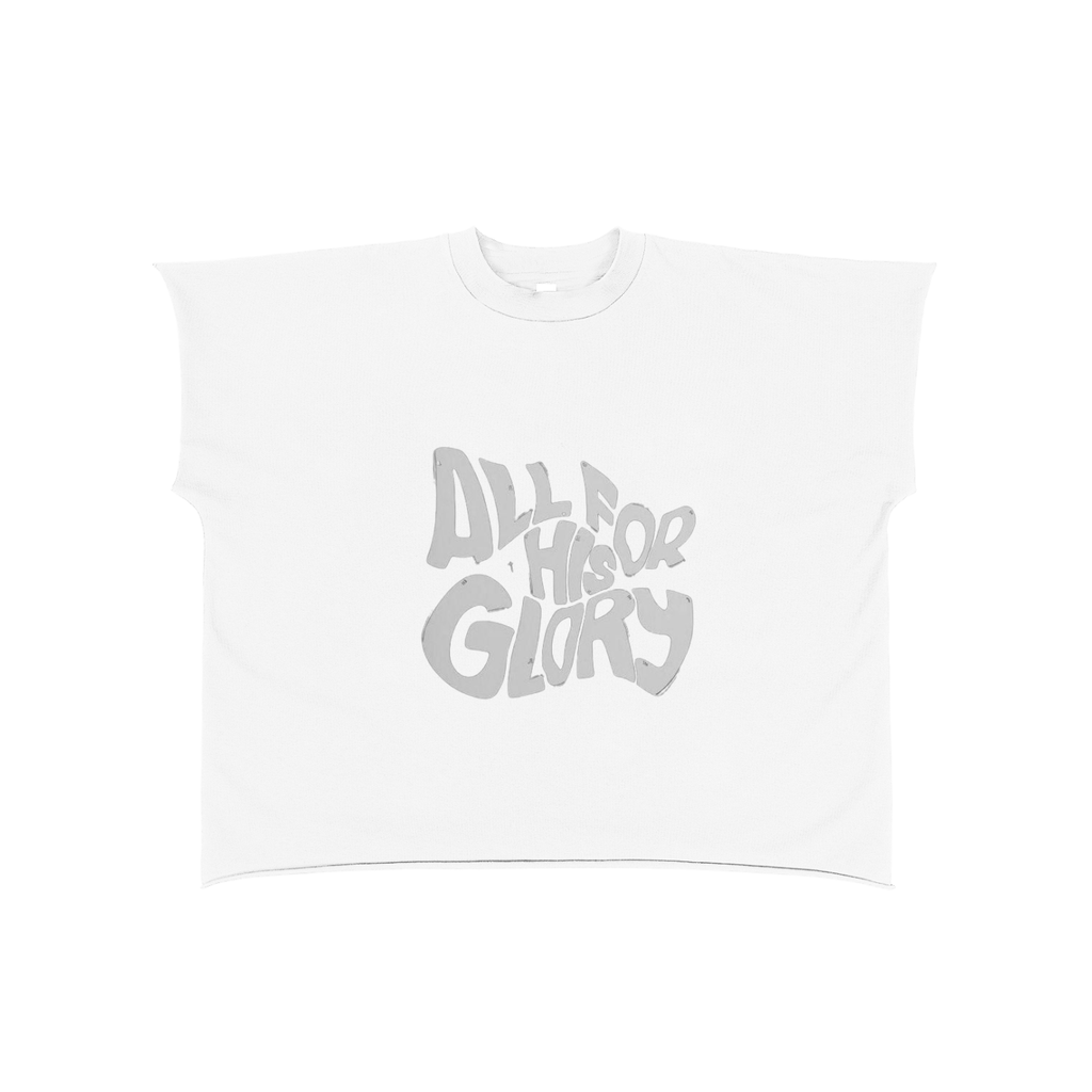 Raw Edge Boxy Non-Shrink T-Shirt