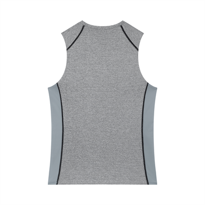Men's Slim-Fit Topstitch Tank Top