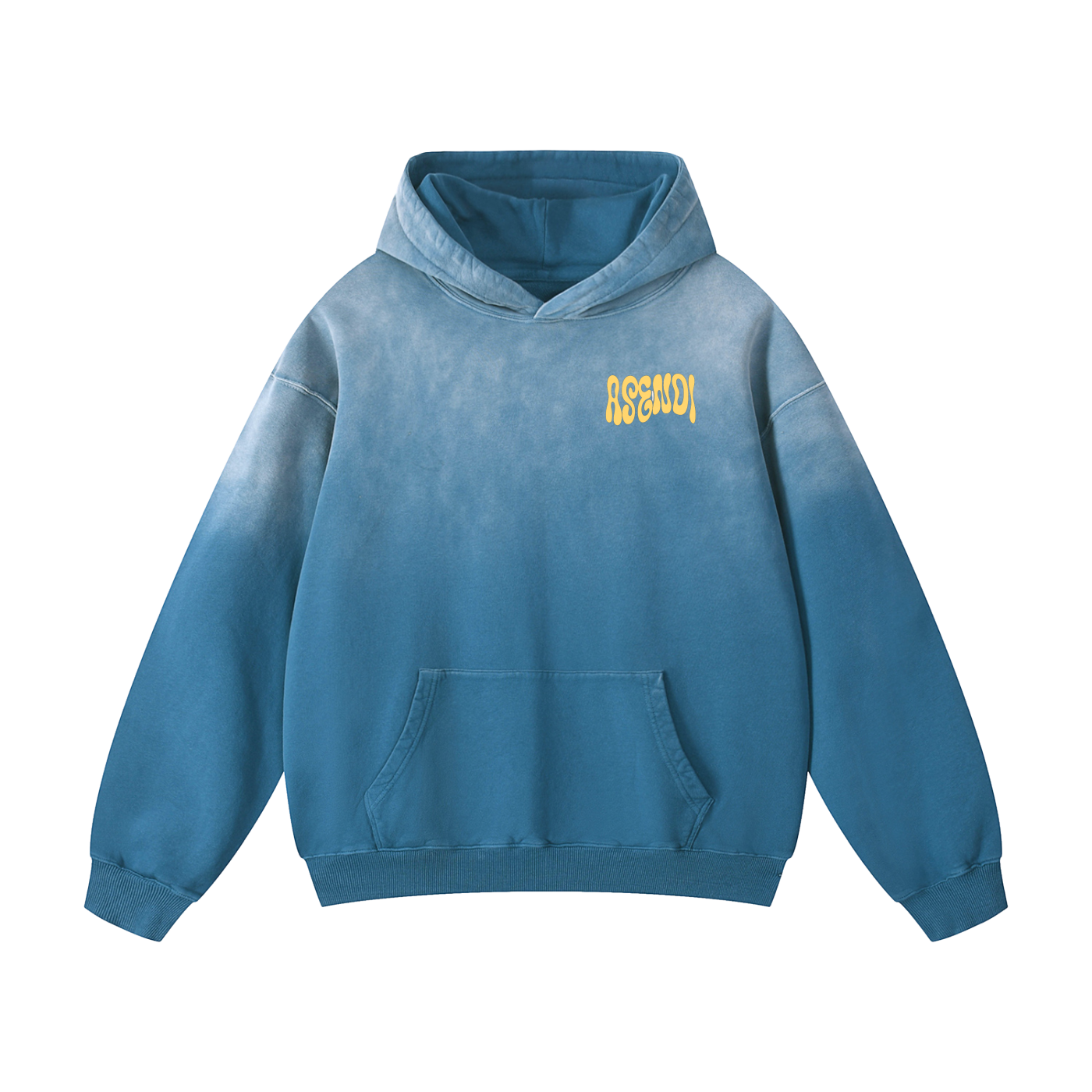 Unisex Heavyweight Sunfade Oversized Hoodie