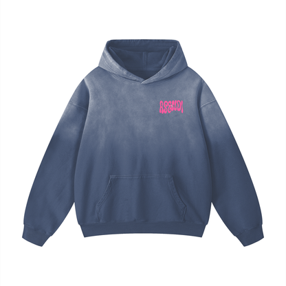 Unisex Heavyweight Sunfade Oversized Hoodie