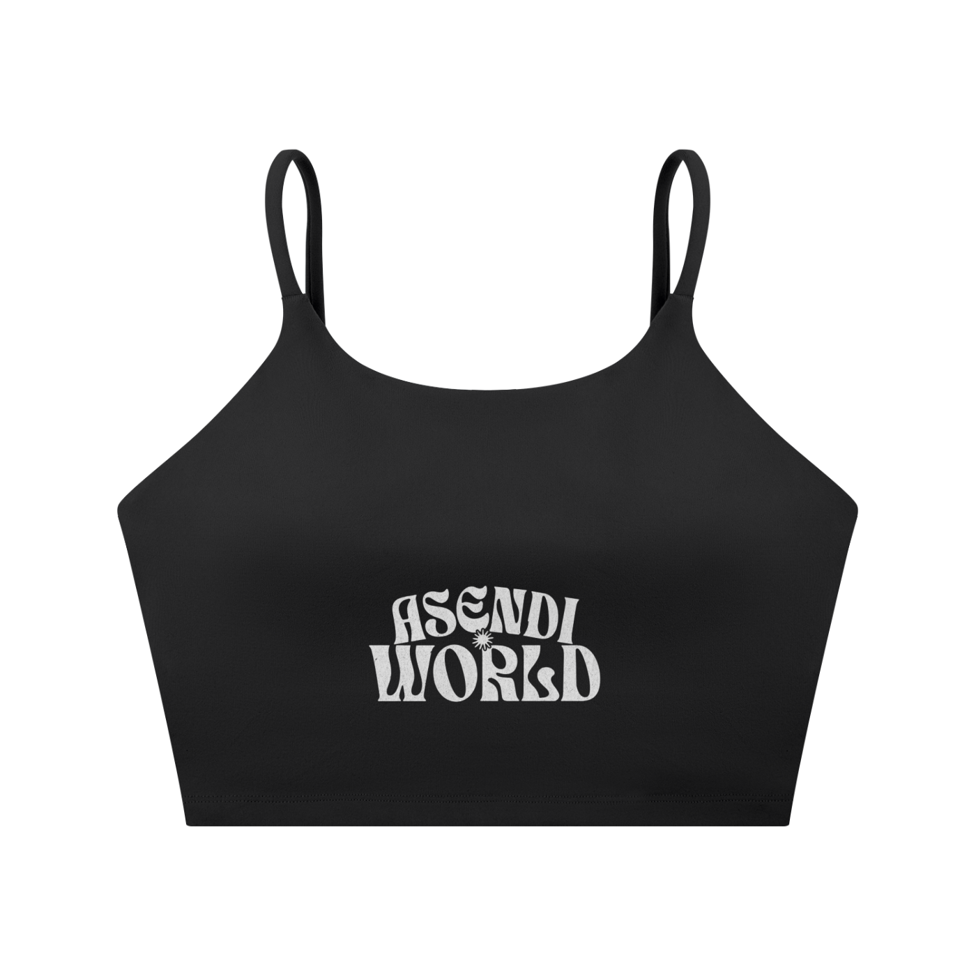 Spaghetti Strap Yoga Sports Bra