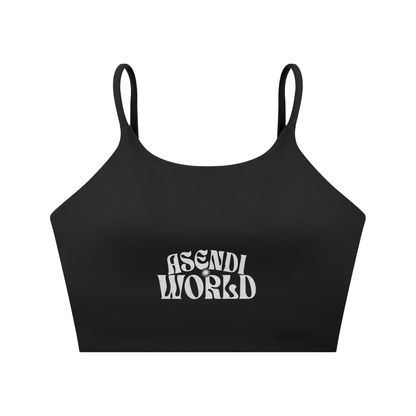 Spaghetti Strap Yoga Sports Bra