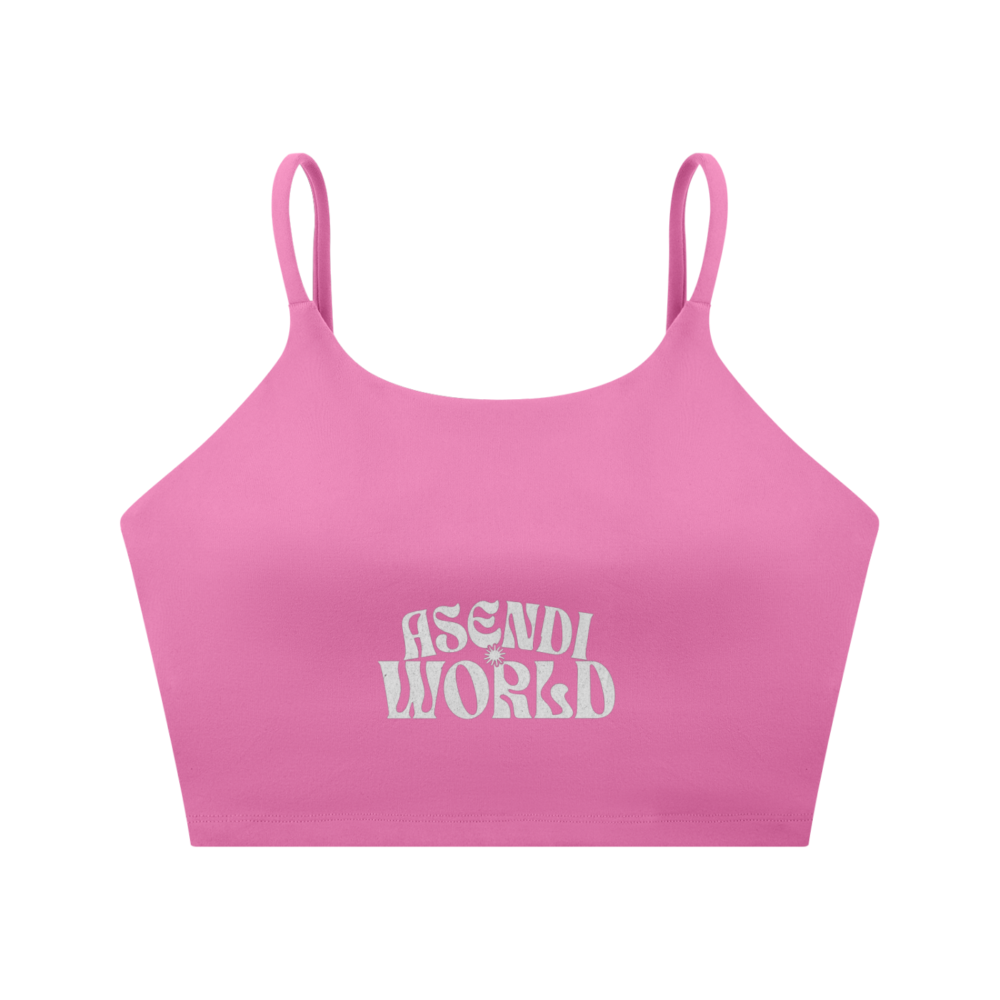 Spaghetti Strap Yoga Sports Bra