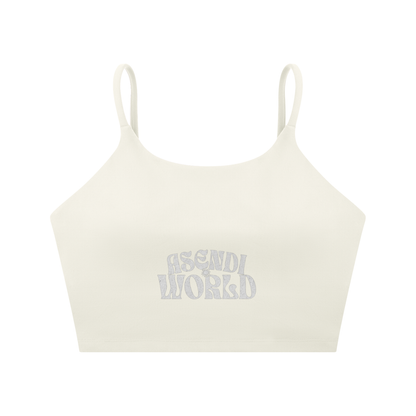Spaghetti Strap Yoga Sports Bra