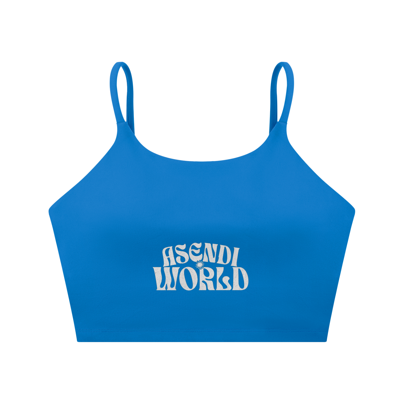 Spaghetti Strap Yoga Sports Bra
