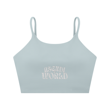 Spaghetti Strap Yoga Sports Bra