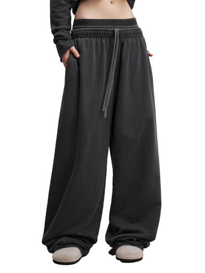 Vintage Washed Waist Pants