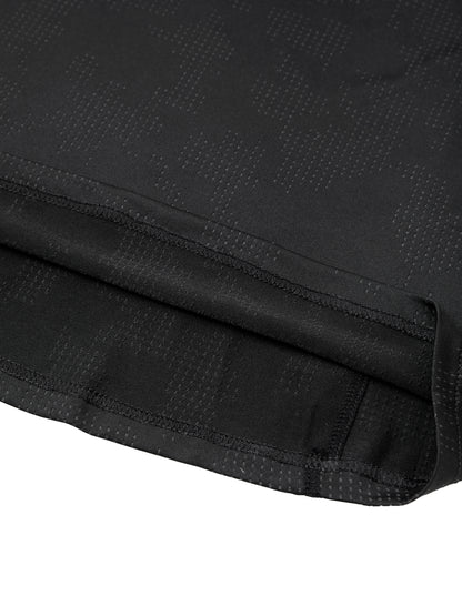 Men's Jacquard Slim Mesh T-Shirt